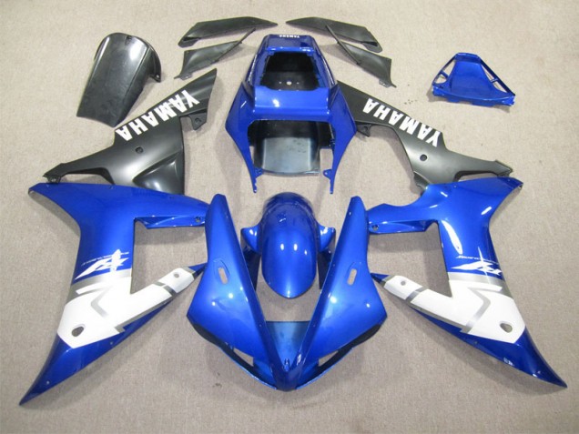 Best 2002-2003 Blue White Yamaha YZF R1 Bike Fairing Kit Best 2002-2003 Blue White Yamaha YZF R1 Bike Fairing Kit
