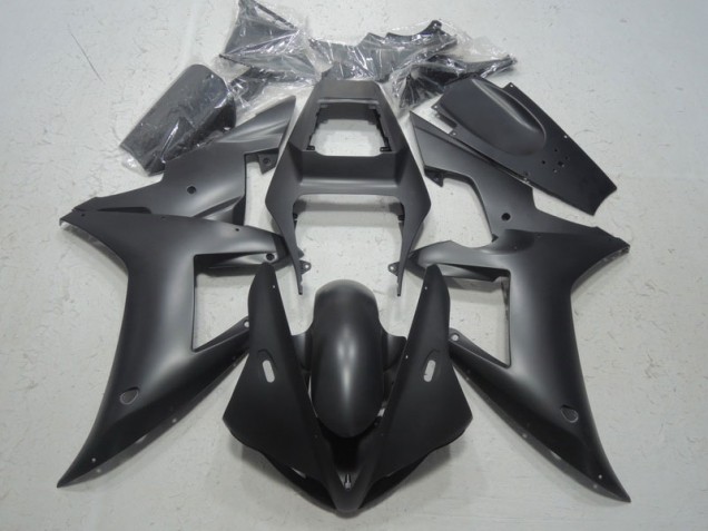 Best 2002-2003 Black Yamaha YZF R1 Motor Fairings
