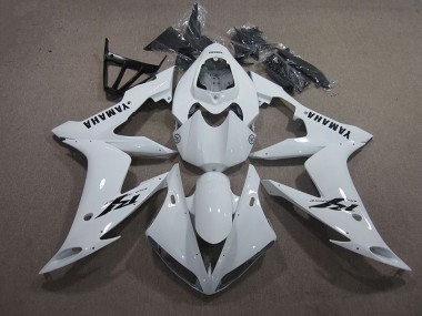 Best 2004-2006 White Black Decal Yamaha YZF R1 Moto Fairings