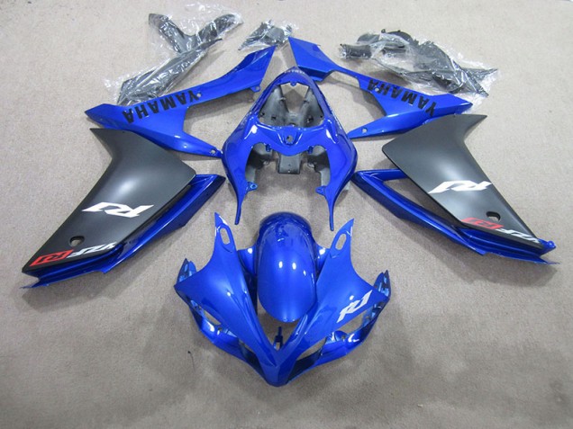 Best 2007-2008 Blue Black Yamaha YZF R1 Motorbike Fairing