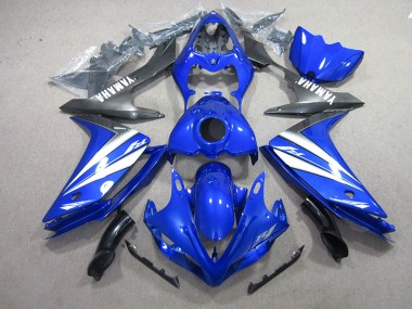 Best 2007-2008 Blue White Yamaha YZF R1 Motorcycle Fairings