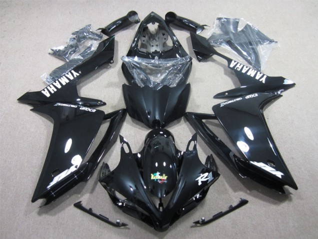 Best 2007-2008 Black White Decal Yamaha YZF R1 Motorcyle Fairings Best 2007-2008 Black White Decal Yamaha YZF R1 Motorcyle Fairings