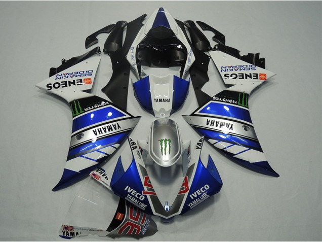 Best 2012-2014 Blue White IVECO Yamaha YZF R1 Motorcylce Fairings