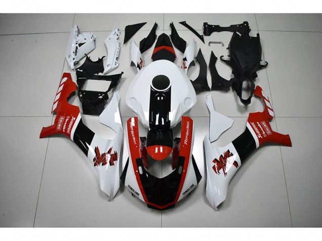 Best 2015-2019 White Red Black Yamaha YZF R1 Motorbike Fairing