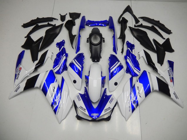 Best 2015-2022 Blue White Blue White ENEOS Yamaha YZF R3 Bike Fairings Best 2015-2022 Blue White Blue White ENEOS Yamaha YZF R3 Bike Fairings