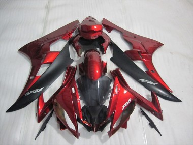 Best 2006-2007 Red Yamaha YZF R6 Motor Fairings