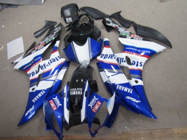 Best 2006-2007 White Blue Sterilgarda Volvo Yamaha YZF R6 Motorcylce Fairings Best 2006-2007 White Blue Sterilgarda Volvo Yamaha YZF R6 Motorcylce Fairings